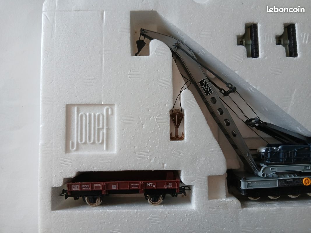 Grue Jouef Cockerill 85 T MT Villeneuve Complète - Modélisme Ferroviaire - Occasion