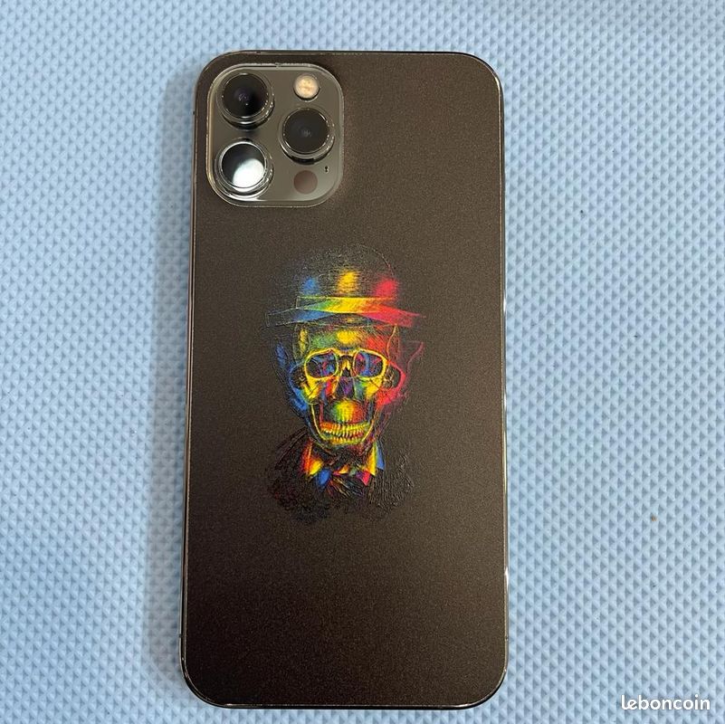 Film de protection personnalisation arrière hydrogel décoration graphisme iPhone Samsung (image 9)