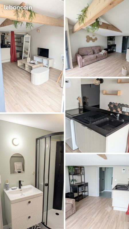 Appartement 1 pièce 26 m² · à Les Ponts-de-Cé · 26 m² · 600 €