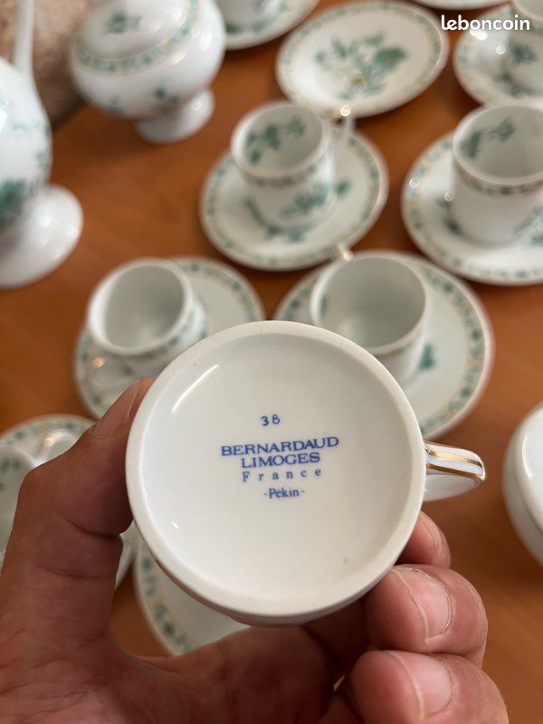 Service à café Bernardaud Pékin (image 8)