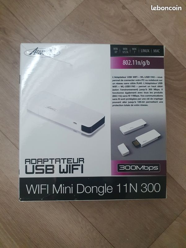 Adaptateur wifi avec disque et clé usb (image 1)