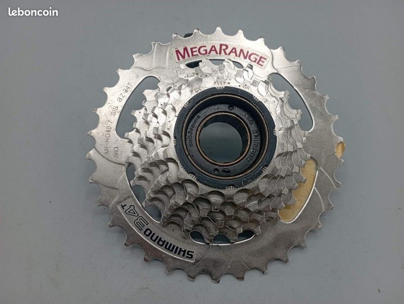 Shimano MegaRange 7V 14-34 BSC Roue libre Équipements vélos