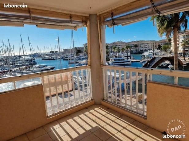 Porte Fréjus t3 vue mer