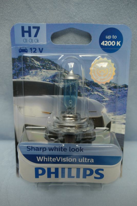 Ampoules H7 Philips White vision ultra - Équipement auto