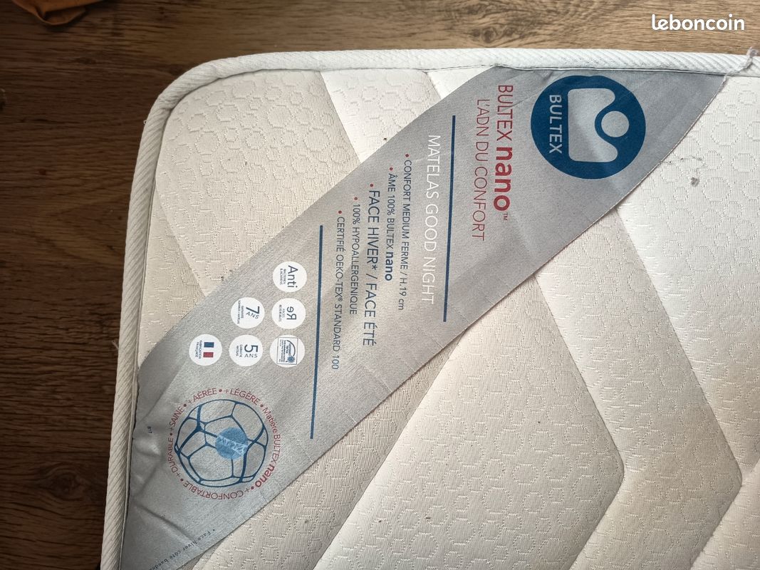 Matelas 1 personne Bultex (image 5)