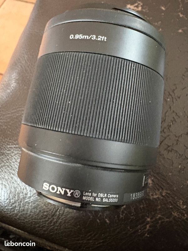 Objectif Sony Alpha (image 1)