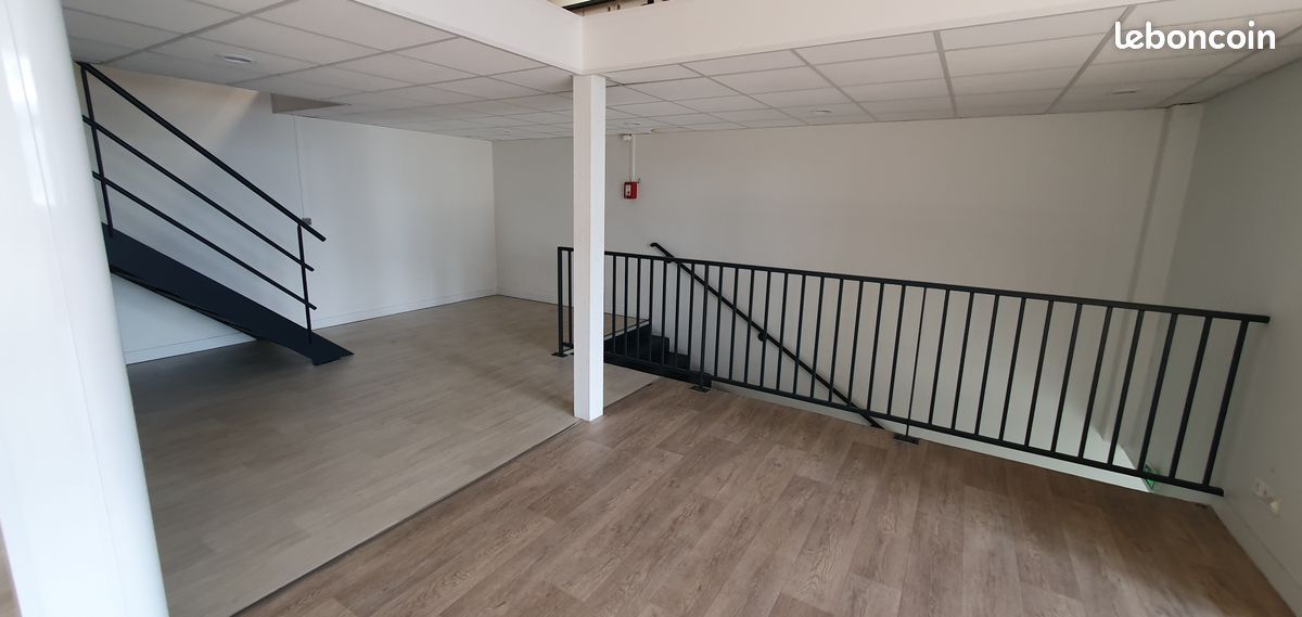 Local de bureaux 145m² + mezzanine + 5 parkings (image 6)