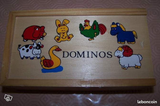 Dominos bois animaux (image 1)