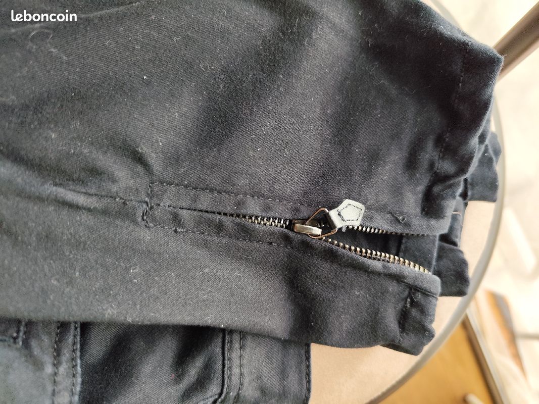 Pantalon femme hiver coton gratté skinny 40/42 Patrice Breal (image 15)
