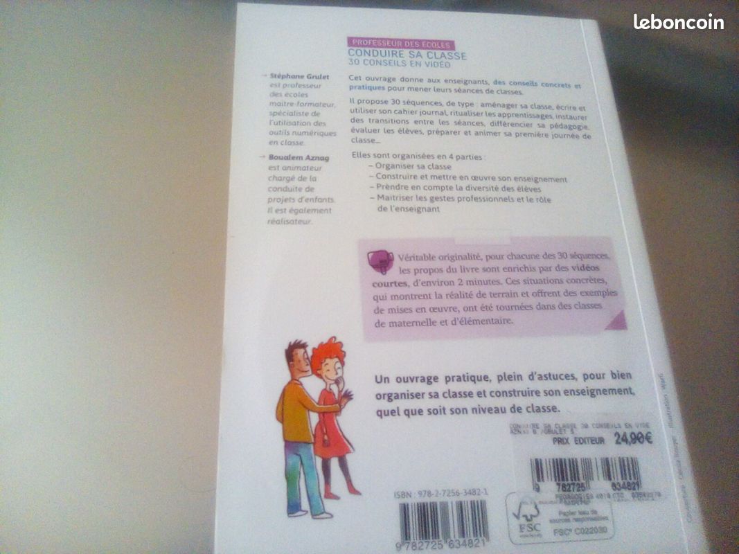 Livre conduire sa classe vidéo. Professeur ndes ecoles (image 2)