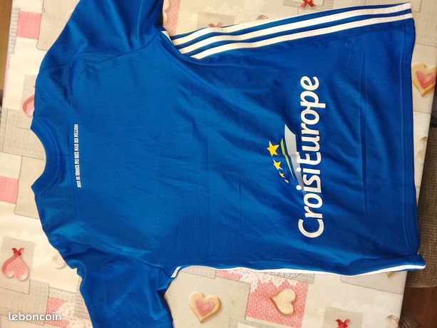 Maillot de foot Strasbourg Enfant 2025 2026 domicile bleu - Maxikits Foot
