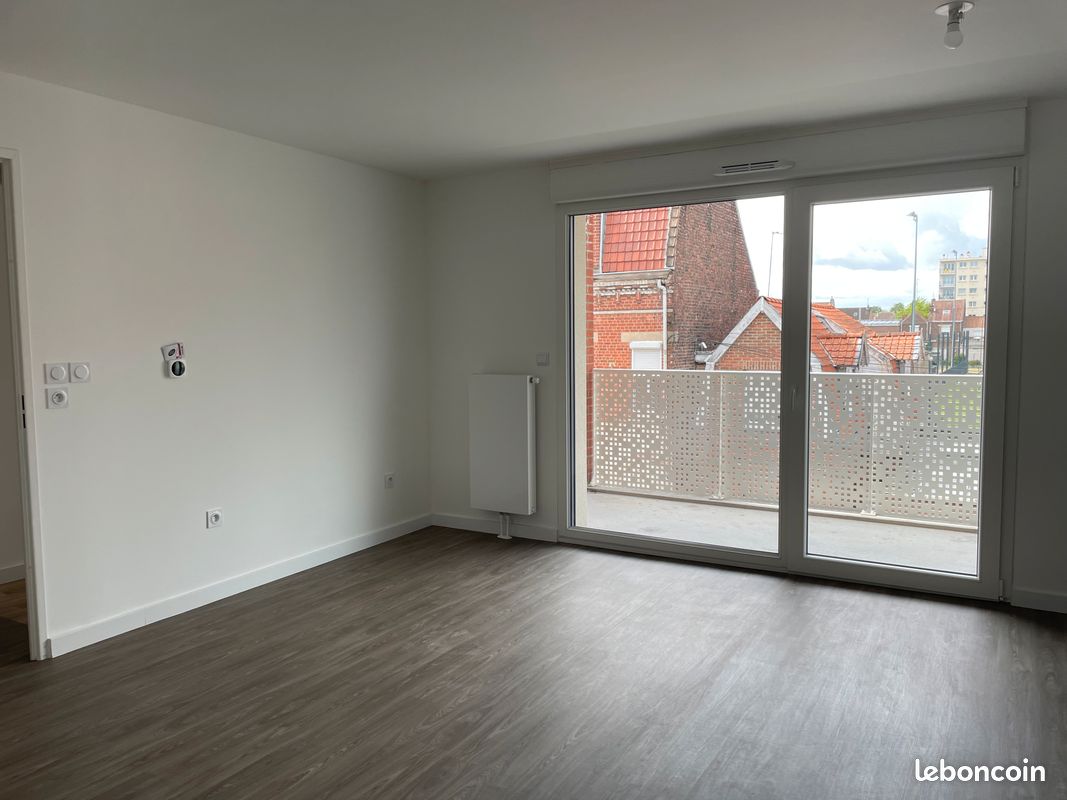 Appartement 2 pièces 46 m² · à Roubaix · 46,2 m² · 642 €/mois