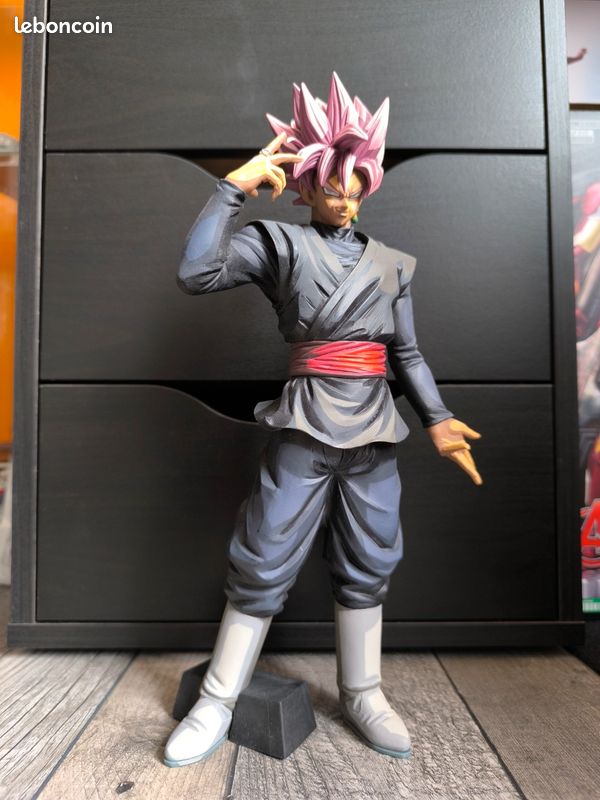 Figurine Dragon Ball Super – Black Goku Sayan Rosé 28 Cm, Neuve, Collection