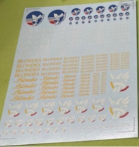 Décalcomanies Gauloises Bondes pour maquettes ou dioramas (image 1)