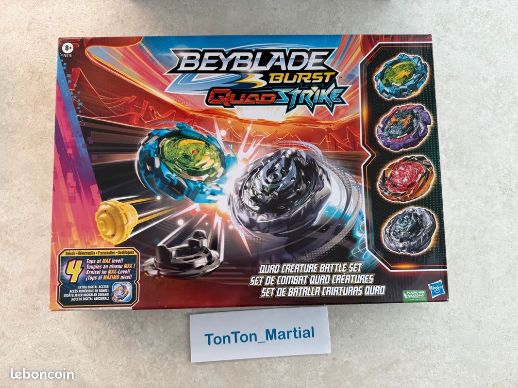 Set de combat Volt Knockout : arène Beystadium - Beyblade Burst Surge Speedstorm Hasbro | King Jouet France - Jeux de récréation