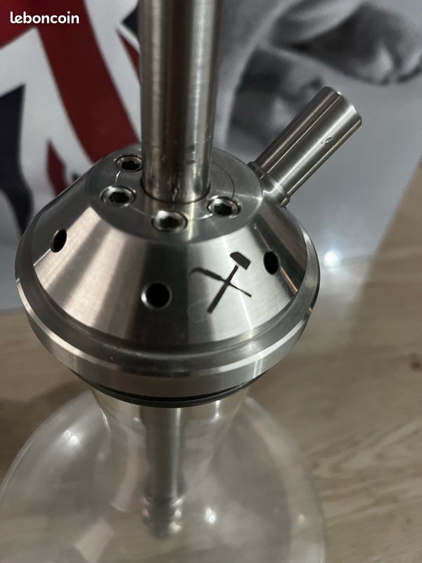 Chicha VZ Hookah Minimal inox numérotée – bon état (image 3)