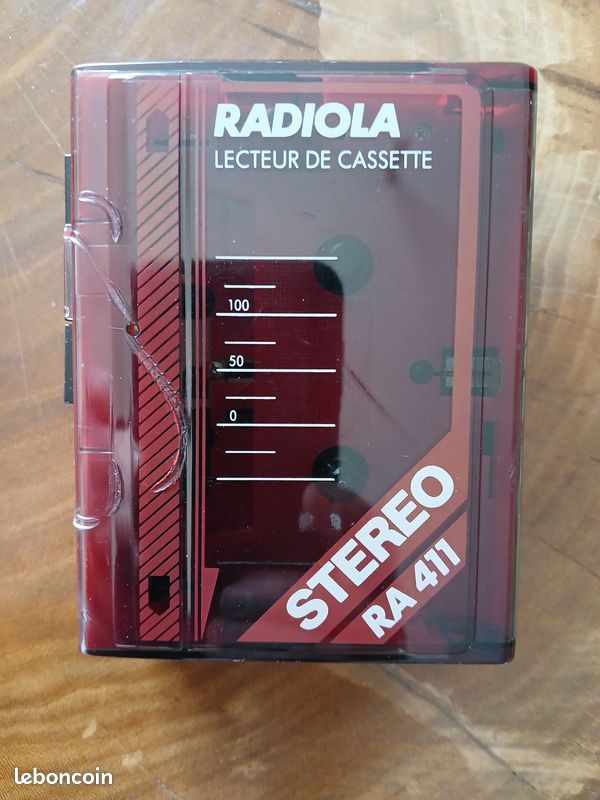 Lecteur de cassette compact stéréo. RA 411 RADIOLA (image 4)