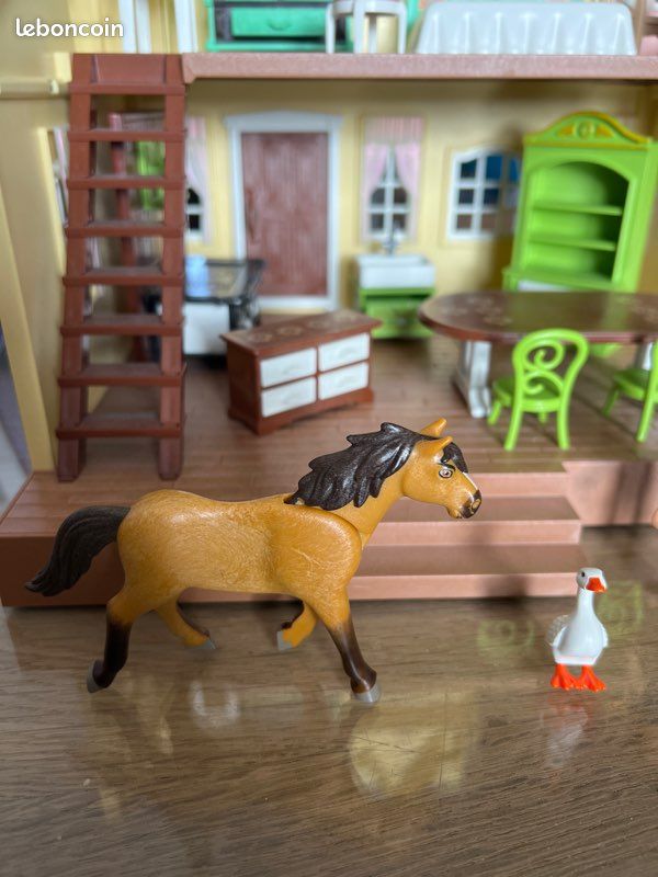 Grand Centre équestre PLAYMOBIL 9475 – Thème Western Et Chevaux – Neuf En Boîte