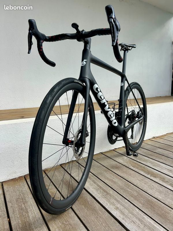 Velo cervelo r5 t. 56, dura ace di2 (image 1)