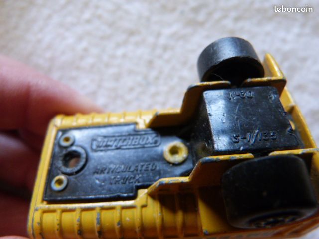 Véhicule miniature Matchbox n° 30 superfast Lesney Freeway International 1980 articulated truck (image 9)