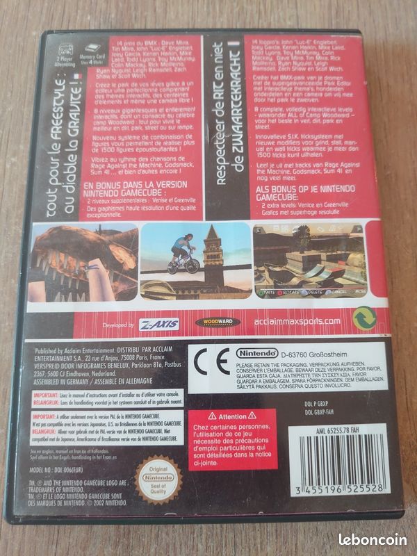 Dave Mirra Freestyle BMX 2 Gamecube (image 3)