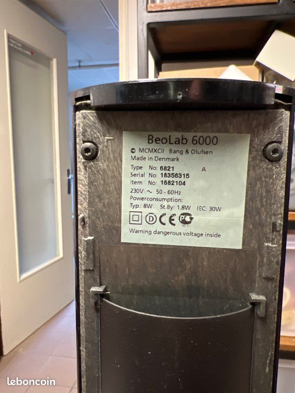 Enceintes Beolab 6000 Bang&Olufsen (image 5)