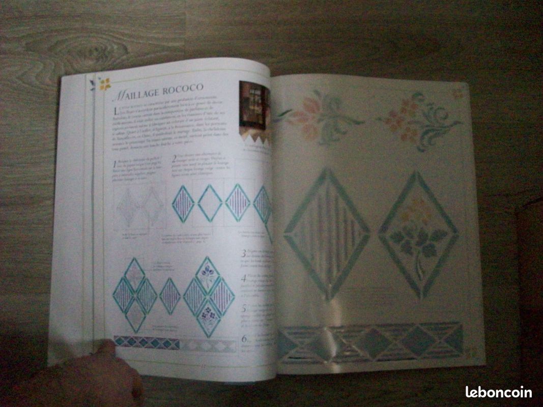 Le pochoir - Motifs floraux (image 4)