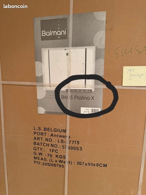 Porté douche (image 1)