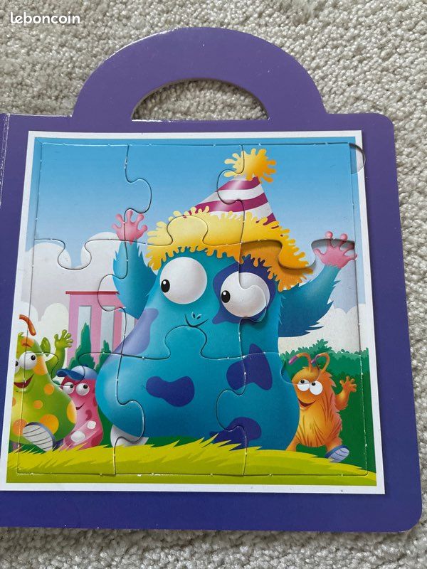 Henri le gentil monstre Livre puzzle (image 4)