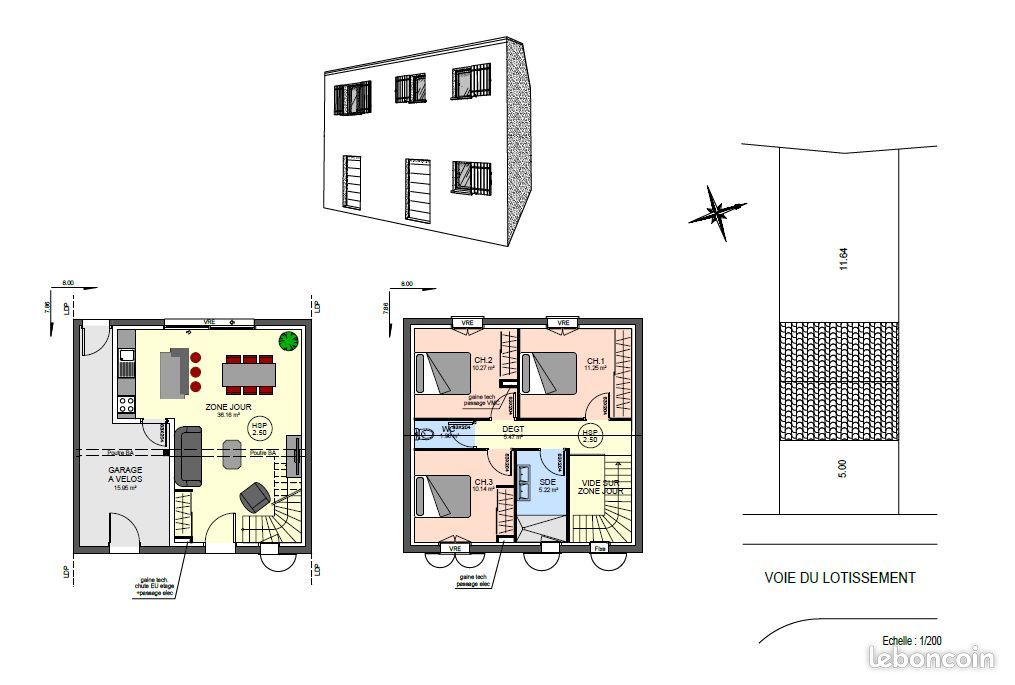 Maison 4 pièces 80 m² · à Bouhet · 80 m² · 186 500 €