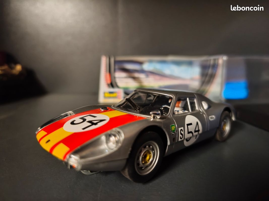 ATLAS PORSCHE 904 Carrera GTS racer slot car 1:32 faller fleischmann