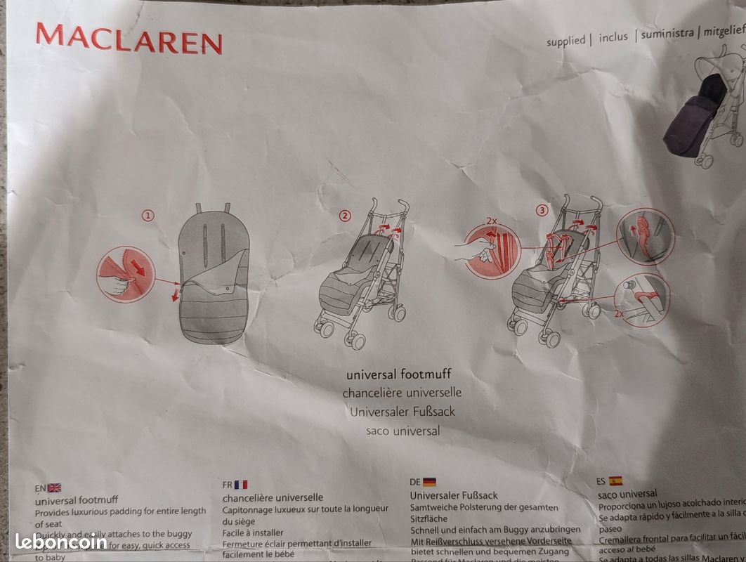Chancelière universelle Maclaren (image 3)