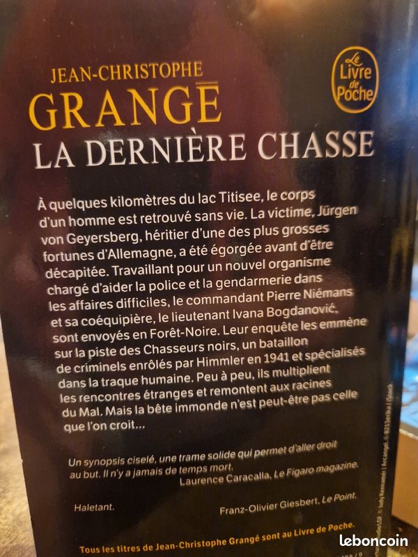 Livres - Grangé Jean-Christophe (image 4)