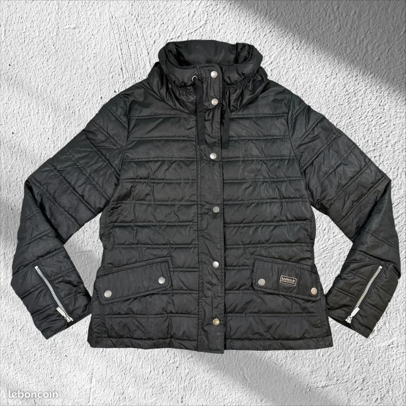 Veste matelassée Barbour noire taille M (image 1)