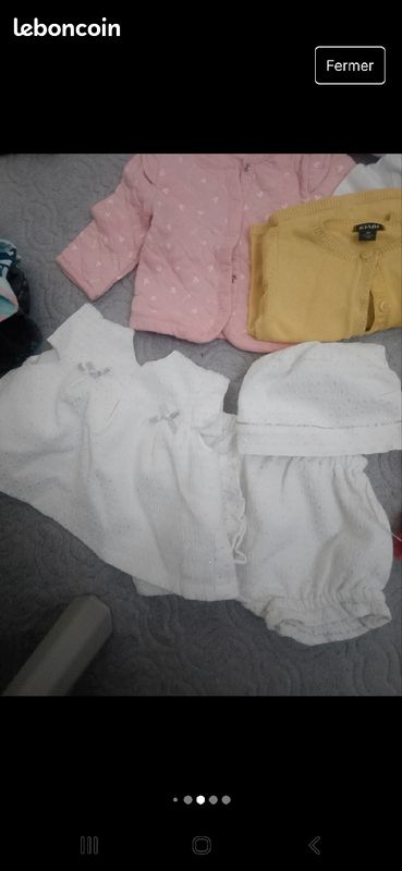 Lot vêtement fille 1mois (image 6)