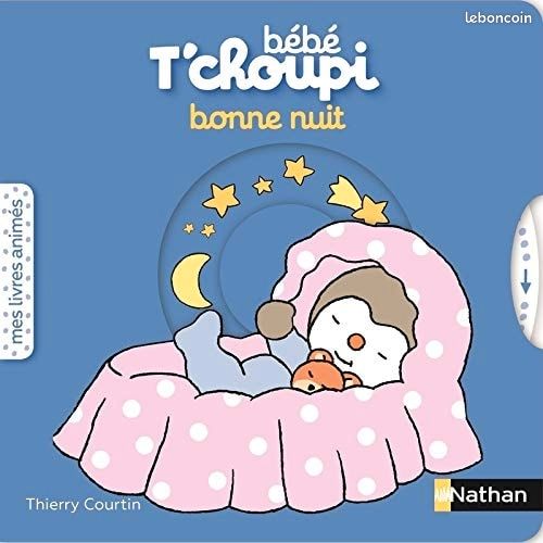 Livre bébé T'choupi bonne nuit (image 1)