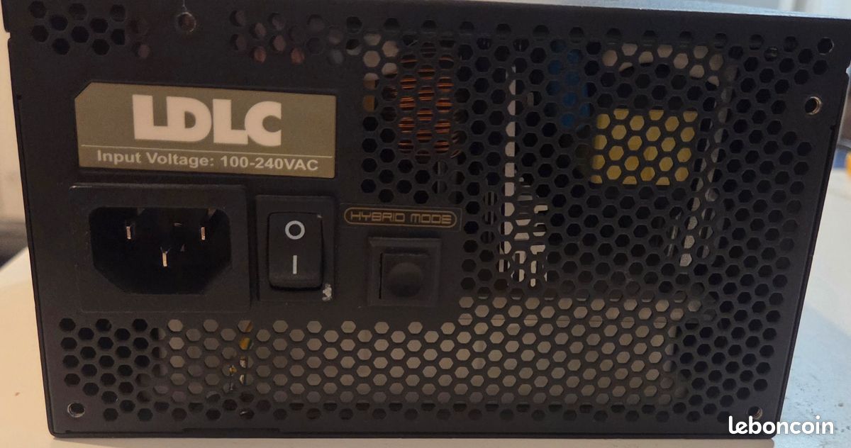 Alimentation PC LDLC US-550G ATX 550W 80 Plus Gold modulaire (image 2)