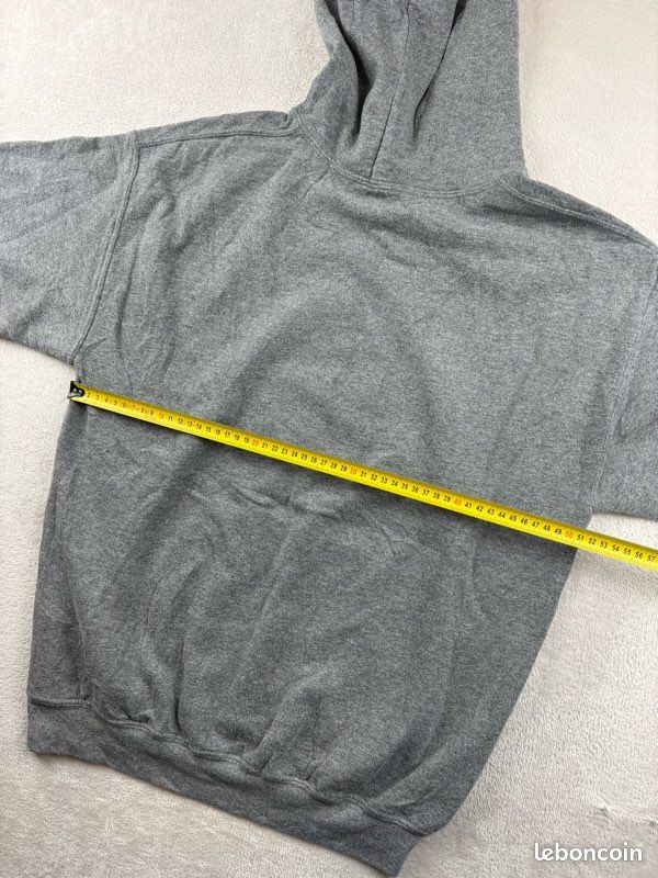 Hoodie Valwood Basketball gris vintage (image 8)