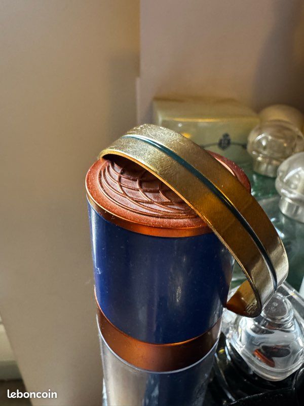 Joli Bracelet jonc doré et bleu Louyetu (image 3)