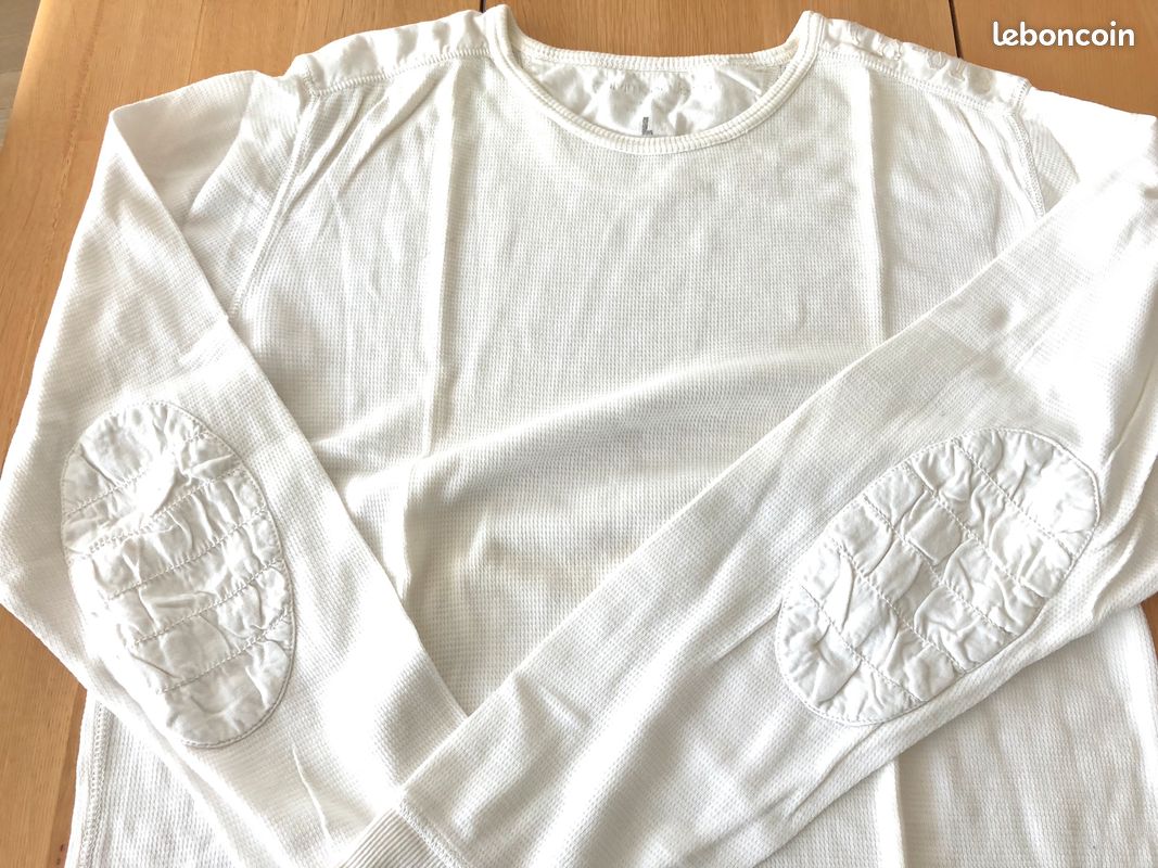 T-Shirt Homme à Manches Longues CALVIN KLEIN avec coudières (image 1)