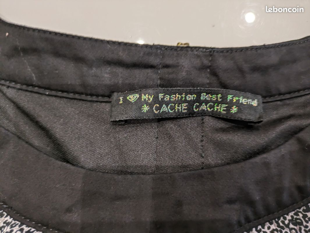 Robe cache cache - taille 40/42 - très bon état (image 2)
