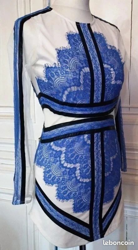Robe Soirée Chic Sculpturale T XS/S (image 19)