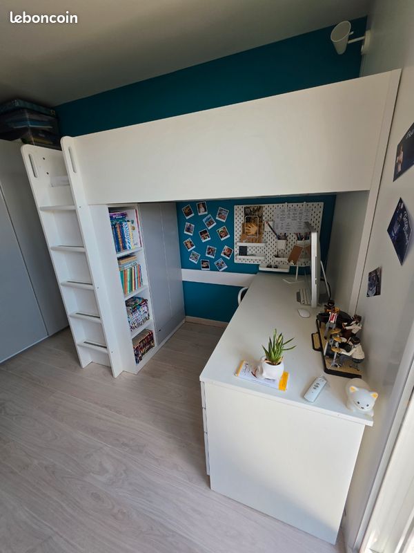 Lit superposé bureau Ikéa (image 2)