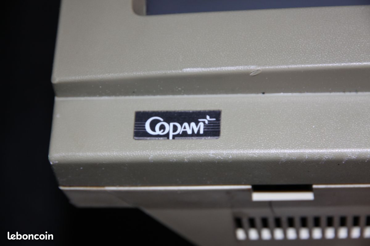 VINTAGE et COLLECTOR: écran d'ordinateur de collection Copam, années 1980/1990, made in Taïwan (image 4)