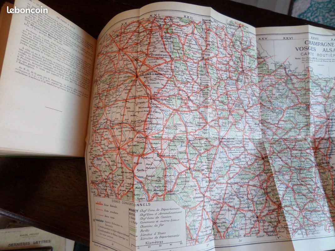 Guides automobiles Diamant Vosges-Jura Lorraine-Alsace Bourgogne-Lyonnais (1939) (image 3)