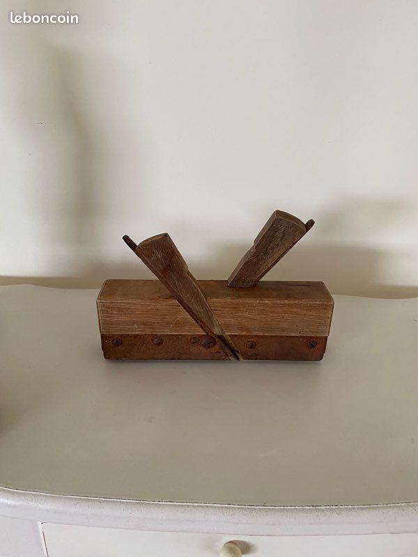 Lot De 2 Rabots Anciens D'atelier – État Très Satisfaisant – Outils Vintage