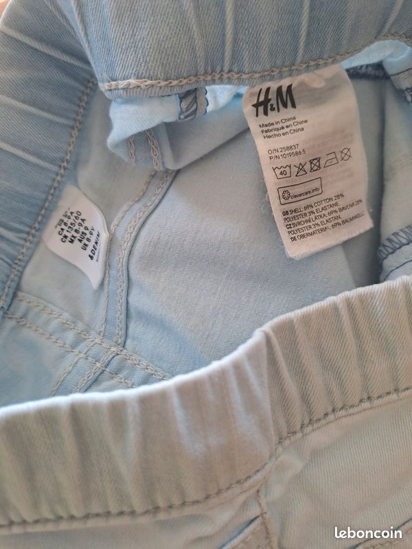 Short en jean fille Vêtements