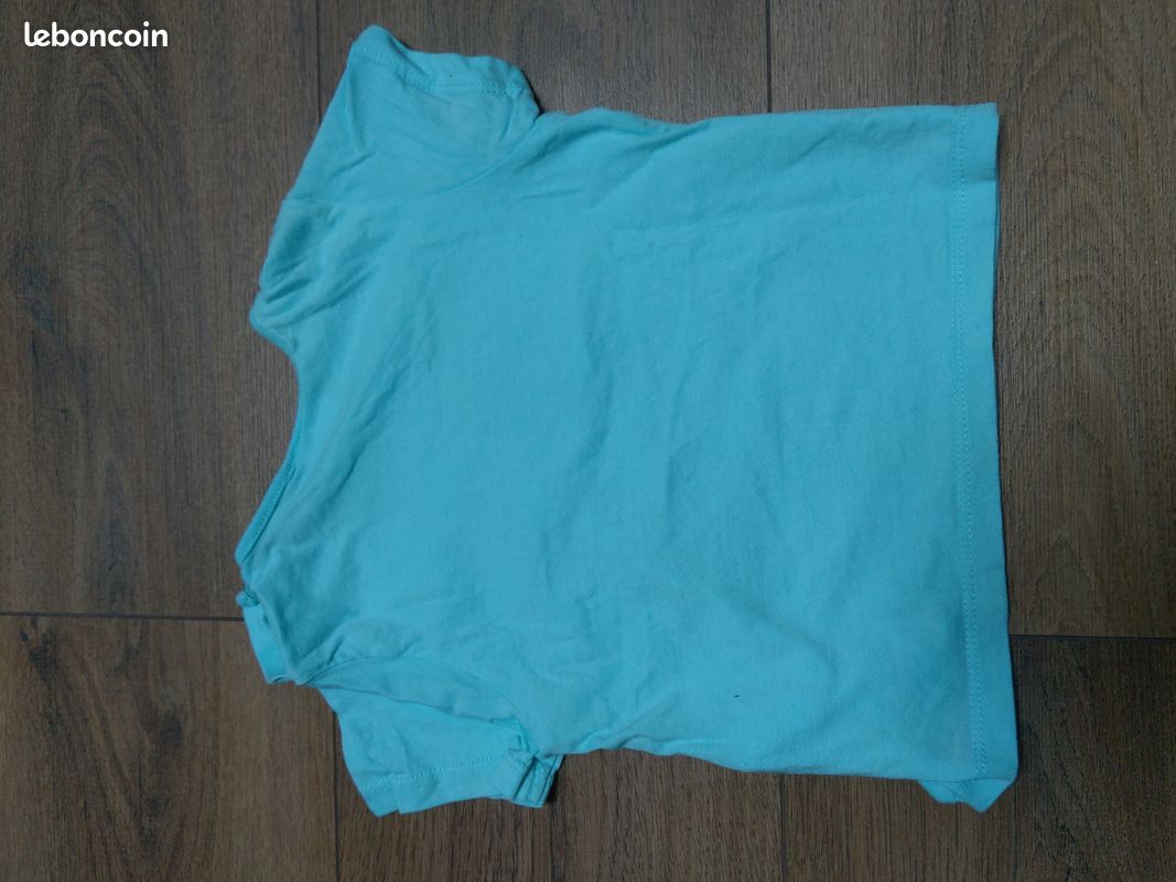T-shirt mickey disney mouse bleu taille 12 mois (image 5)