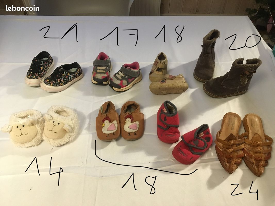Chaussures bébé fille de 14 à 24 (image 1)
