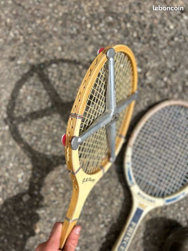 Raquette De Tennis Vintage Montana Prince Avec Housse Lafuma – état Correct